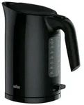 BRAUN WK3100BK PurEase Wasserkocher 1.7L schwarz
