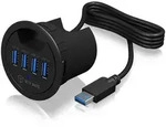 ICY BOX Tisch-Hub 4x USB 3.0 Type-A