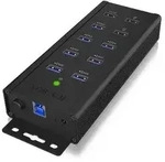 ICY BOX 7 Port USB 3.0 Hub, 1x QC 3.0 Ladeanschluss, 2x BC 1.2 Ladeanschl&uuml;sse,