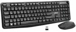 ULTRON UMC-300 Kabelloses Tastatur-Maus Office Set schwarz, USB, DE