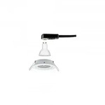 PAULMANN EBL Set Nova rund schwenkbar LED 1x6,5W 2700K 230V GU10 51mm Wei&szlig; matt/Alu