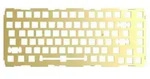 GLORIOUS PC Gaming Race GMMK Pro 75 % Switch Plate - Messing, ANSI