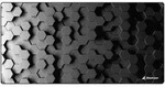 SHARKOON Skiller SGP30 Big Hex, Gaming Mouse Mat, 1200x600mm, hellgrau/dunkelgrau