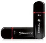 TRANSCEND USB Stick 4GB USB2.0 HI-Speed JetFlash 600 MLC red