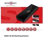 CLUB 3D SenseVisionUSB 3.0 4K Docking Station