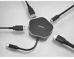 D-LINK 4-in-1 USB-C Hub with HDMI/Power Delivery