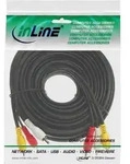 INLINE Video+Audio 3x Chinch St/St 1,5m