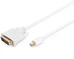 DIGITUS DisplayPort Adapterkabel, Typ mini DP - DVI(24+1) St/St, 2.0m, DP 1.1a