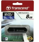 TRANSCEND USB Stick 8GB USB2.0 HI-Speed JetFlash 600 MLC BLUE