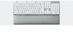 RAZER Pro Type Ultra wei&szlig;/grau, LEDs wei&szlig;, Razer YELLOW, USB/Bluetooth, DE