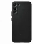 SAMSUNG Leather Cover f&uuml;r Galaxy S22+ schwarz