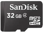SANDISK microSDHC 32GB, Class 2