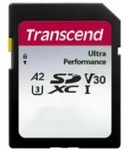 Transcend 340S R160/W90 SDXC 128GB, UHS-I U3, A2, Class 10