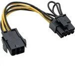 INLINE Stromadapter intern, 6pol zu 8pol f&uuml;r PCIe (PCI-Express) Grafikkarten,