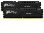 KINGSTON FURY Beast DIMM Kit 64GB, DDR5-5200, CL40-40-40, on-die ECC