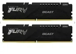 KINGSTON FURY Beast DIMM Kit 64GB, DDR5-5600, CL40-40-40, on-die ECC