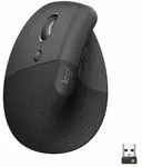 LOGITECH Lift Left Vertical Ergonomic Mouse, Graphite Graphite, Linksh&auml;nder, Logi