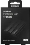SAMSUNG Portable SSD T7 Shield schwarz 2TB, USB-C 3.1