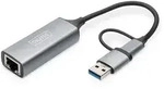 DIGITUS USB3.0/USB C 3.1 to 2.5G Ethernet Adapter