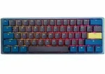 DUCKY One 3 DayBreak Mini PBT blau, LEDs RGB, MX RGB CLEAR hot-swap, USB, DE