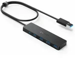 ANKER 4-Port USB 3.0 Ultra Slim Data Hub