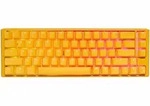 DUCKY One 3 Yellow SF PBT, LEDs RGB, MX SPEED RGB Silver hot-swap, USB, DE