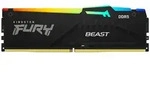 KINGSTON FURY Beast RGB DIMM Kit 16GB, DDR5-5200, CL40-40-40, on-die ECC