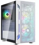SILVERSTONE Fara H1 M Pro wei&szlig;, Glasfenster