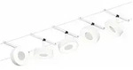 PAULMANN CorDuo LED Seilsystem Circle Basisset 5x180lm 5x5W 3000K 230/12V Wei&szlig;