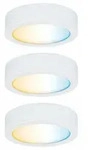 PAULMANN Clever Connect LED Spot Disc Tunable White 3x2,1W 12VA Wei&szlig; matt