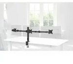 HAMA Monitorhalterung, 3 Monitore, h&ouml;henverstellbar schwenk-/neigbar, 13&ocirc; - 27"