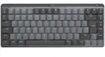 Logitech MX Mechanical Mini Graphite, LEDs wei&szlig;, Kailh Choc V2 LOW PROFILE BROWN,