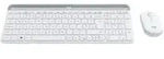Logitech MK470 Slim Wireless Keyboard and Mouse Combo wei&szlig;, USB, UK