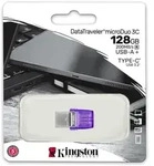 KINGSTON DataTraveler microDuo 3C 128GB 200MB/s USB-A/USB-C
