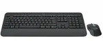 Logitech Signature MK650 Combo for Business Graphite, Logi Bolt, USB/Bluetooth, CH
