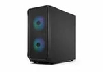 FRACTAL DESIGN Focus 2 RGB schwarz, Glasfenster