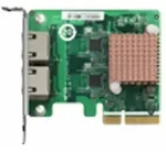 QNAP Dual port 2.5GbE 4-speed Network card for PC/Server or NAS with a PCIe slot