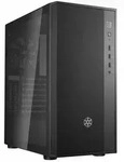 SILVERSTONE Fara R1 V2 schwarz, Glasfenster