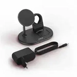 HAMA 3in1 Kabellose Ladestation "MagCharge Multi", kabelloses Laden f&uuml;r iPhone,