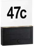 PAULMANN Outd. Solar Hausnummer Neda IP44 2200K