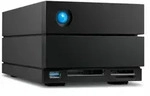 LACIE 2big Dock 2022 +Rescue 16TB, USB-C 3.0/Thunderbolt 3