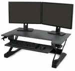 ERGOTRON WorkFit-TL Sitz-Steh-Schreibtisch-Arbeitsplatz schwarz max. Belastung 18kg.