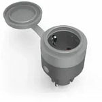 HAMA WLAN-Steckdose Outdoor, grau
