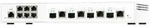 QNAP QSW-M2100 Desktop 2.5G Smart Switch, 6x RJ-45, 4x RJ-45/SFP+