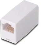 DIGITUS CAT 5e Modulare Kupplung, ungeschirmt RJ45 zu RJ45, Farbe Wei&szlig;