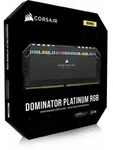 CORSAIR Dominator Platinum RGB schwarz DIMM Kit 32GB, DDR5-6400, CL32-40-40-84,