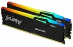 KINGSTON FURY Beast RGB DIMM Kit 16GB, DDR5-5600, CL36-38-38, on-die ECC