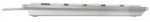 CHERRY KC 6000 Slim for Mac silber, USB-C, DE