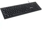 MANHATTAN USB-Tastatur, schwarz, USB, DE