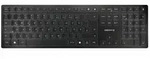 Cherry KW 9100 Slim schwarz, USB/Bluetooth, FR